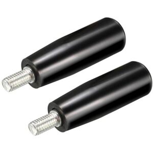 BEIJIYI 2pcs Rotary Handle Machine Handwheel, M8 Male Thread Milling Shank BEIJIYI 2pcs Rotary Handle Machine Handwheel, M8 Male Thread Milling Shank