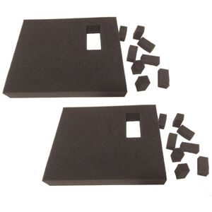 Makita - 2x Inner Foam Insert Inlay for makpac Cases Drill Jigsaw Impact Driver Makita - 2x Inner Foam Insert Inlay for makpac Cases Drill Jigsaw Impact Driver