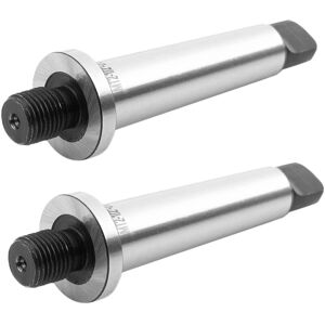 Tlily - 2X Morse Taper Adapter Mt2 for Threaded Drill Chuck Shank 2Mt a 1/2 Inch -20 Tlily - 2X Morse Taper Adapter Mt2 for Threaded Drill Chuck Shank 2Mt a 1/2 Inch -20