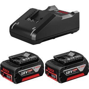 2xBosch 18v 6.0Ah Batteries Li-ion Cordless 6ah Coolpack & GAL18V40 Fast Charger 2xBosch 18v 6.0Ah Batteries Li-ion Cordless 6ah Coolpack & GAL18V40 Fast Charger