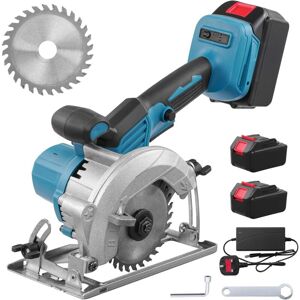 YS-YALOTRS 3000W cordless circular saw, 6700RPM electric circular saw with 2 x 2.0Ah lithium batteries and charger, adjustable 0-45° cutting angle for wood, YS-YALOTRS 3000W cordless circular saw, 6700RPM electric circular saw with 2 x 2.0Ah lithium batteries and charger, adjustable 0-45° cutting angle for wood,