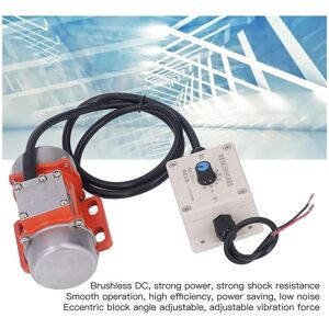 TLILY 30W Concrete Vibrator, 4000RPM Electric Vibrating Motor with Speed Controller & Adjustable Exciting Force dc 24V TLILY 30W Concrete Vibrator, 4000RPM Electric Vibrating Motor with Speed Controller & Adjustable Exciting Force dc 24V