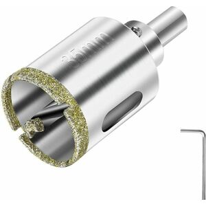 GOTRAYS 35mm Diamond Hole Saw, Diamond Drill Bit with Center Guide, Tile Hole Saw with Diamond Surface Coating for Cutting Glass, Tile, Ceramic, Marble, GOTRAYS 35mm Diamond Hole Saw, Diamond Drill Bit with Center Guide, Tile Hole Saw with Diamond Surface Coating for Cutting Glass, Tile, Ceramic, Marble,