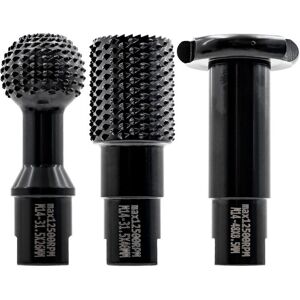 TORMATOR 3pcs Woodworking Carving Rasp for Drills, DIY Engraving Grinding Router Head Milling Router Bit Rotary Rasp File Milling Cutter for Wood and Plastic TORMATOR 3pcs Woodworking Carving Rasp for Drills, DIY Engraving Grinding Router Head Milling Router Bit Rotary Rasp File Milling Cutter for Wood and Plastic
