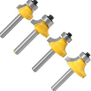 Linghhang - 4 Pcs Carbide Router Bits 8mm Grooving Cutter Woodworking Milling Cutter Woodworking Tool Miter Router Bit 8mm, For Doors, Tables, Linghhang - 4 Pcs Carbide Router Bits 8mm Grooving Cutter Woodworking Milling Cutter Woodworking Tool Miter Router Bit 8mm, For Doors, Tables,
