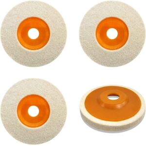 AIPERQ 4 x Polishing Discs for Grinder Diameter 125mm, Angle Grinder Hole Diameter 22mm, Wool Felt Polishing Wheel for Polishing Glass, Ceramic, Plastic, AIPERQ 4 x Polishing Discs for Grinder Diameter 125mm, Angle Grinder Hole Diameter 22mm, Wool Felt Polishing Wheel for Polishing Glass, Ceramic, Plastic,