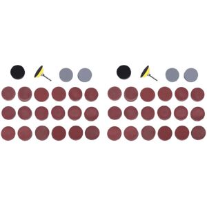 Tlily - 400Pcs 50mm 2 Inch Sanding Disc 80-3000 Grit Sandpaper with 1 Inch Backing Pad for Polishing + 1/4 Shank Rotary Tool Tlily - 400Pcs 50mm 2 Inch Sanding Disc 80-3000 Grit Sandpaper with 1 Inch Backing Pad for Polishing + 1/4 Shank Rotary Tool