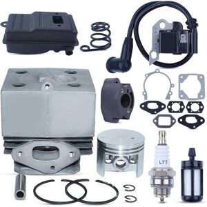 COOCHEER 46 mm cylinder and piston kit for Stihl SR400, SR420, BR320, BR400, BR340, BR380, BR420 (spare parts: 4203-020-1201, 4203 400 1301, 4203 140 0602) COOCHEER 46 mm cylinder and piston kit for Stihl SR400, SR420, BR320, BR400, BR340, BR380, BR420 (spare parts: 4203-020-1201, 4203 400 1301, 4203 140 0602)