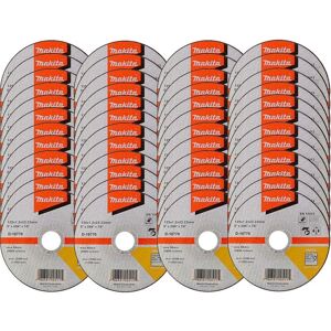 48x Makita D-18770 Fast Cutting Extra Thin Metal Grinder Disc 125mm 1.2 22.23mm 48x Makita D-18770 Fast Cutting Extra Thin Metal Grinder Disc 125mm 1.2 22.23mm
