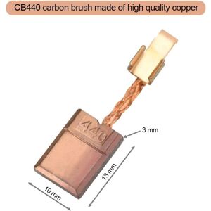 IKODM 4Pcs Copper Carbon Brushes Carbon Brush Tool Carbon Brushes for Drills for MAKITA CB-440/ CB-448 CB-436/195021-6/194427-5/194159-4 18V BHP458 BHP454 IKODM 4Pcs Copper Carbon Brushes Carbon Brush Tool Carbon Brushes for Drills for MAKITA CB-440/ CB-448 CB-436/195021-6/194427-5/194159-4 18V BHP458 BHP454