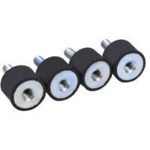 SNQ 4x Rubber Shock Absorber Mounts, Silent Block Anti-Vibration for M6 Springs SNQ 4x Rubber Shock Absorber Mounts, Silent Block Anti-Vibration for M6 Springs
