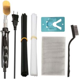 Ymyny - 50W Electric Soldering Iron, Plastic Welding Kit with 40 Rods, 1 Holder, 1 Wire Brush, 1 Net, eu Plug mumu Ymyny - 50W Electric Soldering Iron, Plastic Welding Kit with 40 Rods, 1 Holder, 1 Wire Brush, 1 Net, eu Plug mumu