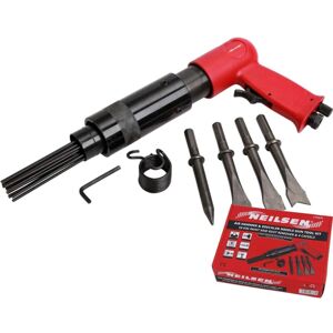 Neilsen Air Hammer Chisel Descaler Needle Gun With 4 Chisels Tool For Compressor Neilsen Air Hammer Chisel Descaler Needle Gun With 4 Chisels Tool For Compressor