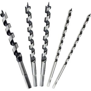 TLILY 5PCS 230mm Hex Shank Extra Long Point Twist Wood Drill Bits Set Woodworking Bit Tool 6 8 10 12 14mm TLILY 5PCS 230mm Hex Shank Extra Long Point Twist Wood Drill Bits Set Woodworking Bit Tool 6 8 10 12 14mm