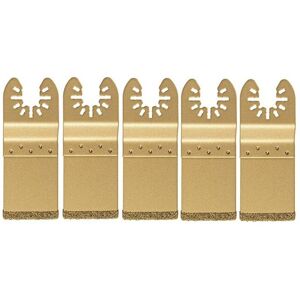 Cyslmuk - 5Pcs Universal Oscillating Diamond Saw Blade / Set for Release Fit Multi-Tool Blade Cutting Dics Cyslmuk - 5Pcs Universal Oscillating Diamond Saw Blade / Set for Release Fit Multi-Tool Blade Cutting Dics