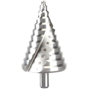 Tlily - 6-60mm Step Drill Bit Spiral Groove Pagoda Hole Metal Sheet Cone Triangular Shank Opener Reamer Tlily - 6-60mm Step Drill Bit Spiral Groove Pagoda Hole Metal Sheet Cone Triangular Shank Opener Reamer