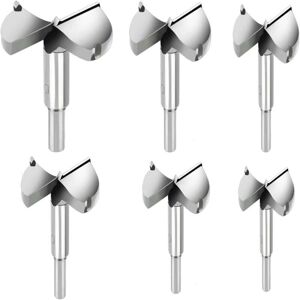 WOIYIC 6-Piece Wood Drill Bit Set, Carbide Wood Milling Cutters, Diameter 30/35/40/45/50/60mm, Drill Bits for Drilling Wood Products, Drawers, Plastic WOIYIC 6-Piece Wood Drill Bit Set, Carbide Wood Milling Cutters, Diameter 30/35/40/45/50/60mm, Drill Bits for Drilling Wood Products, Drawers, Plastic