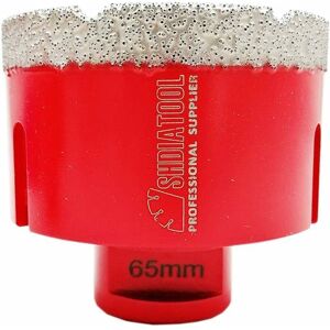 Gotrays - 65mm Diamond Drill Bits Core Bits with M14 Thread for Dry Drilling in Porcelain Tile Granite Marble Gotrays - 65mm Diamond Drill Bits Core Bits with M14 Thread for Dry Drilling in Porcelain Tile Granite Marble
