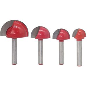 TLILY 6mm Shank Ball Nose End Mill Wood Router Bit Set Round Cove CNC Milling Cutter Radius Core Solid Carbide Woodworking TLILY 6mm Shank Ball Nose End Mill Wood Router Bit Set Round Cove CNC Milling Cutter Radius Core Solid Carbide Woodworking