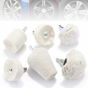 HOOPZI 6pcs Polishing Disc for Electric Drill Polishing Fixing Pad Electric Drill Polishing Wheel Polishing Cone Polishing Pad for Collector Aluminum HOOPZI 6pcs Polishing Disc for Electric Drill Polishing Fixing Pad Electric Drill Polishing Wheel Polishing Cone Polishing Pad for Collector Aluminum