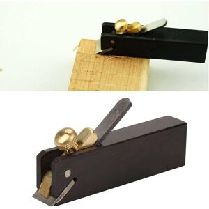 Linghhang - 1pc(Black) Mini Ebony Planer diy Cable Carpenter Wood Cutting Tool Small Hand Planer Wood Chamfer Woodworking Wood Planer Linghhang - 1pc(Black) Mini Ebony Planer diy Cable Carpenter Wood Cutting Tool Small Hand Planer Wood Chamfer Woodworking Wood Planer