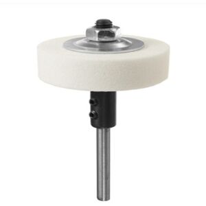 Memkey - 70 x 20 x 10 mm Sanding Disc Adapter Converts Electric Drill into Grinder – White Memkey - 70 x 20 x 10 mm Sanding Disc Adapter Converts Electric Drill into Grinder – White