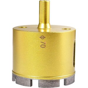 AOUGO 70mm Dia Diamond Drole Hole Saw,Hollow Core Drill Bit for Slate Porcelain Marble,Glass,Ceramics,Porcelain,Tile,Marble,Granite(70mm Dia) AOUGO 70mm Dia Diamond Drole Hole Saw,Hollow Core Drill Bit for Slate Porcelain Marble,Glass,Ceramics,Porcelain,Tile,Marble,Granite(70mm Dia)