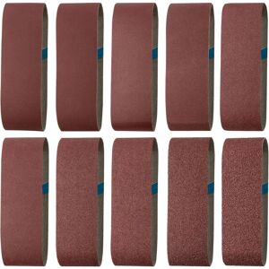 IKODM 75 X 533 mm Sanding Belt, 2 X 40/60/80/100/120/150/180/240/320/400 Grits Corrective/Medium/Fine/Fine, Polishing and Dusting, Ideal for Wood (20 IKODM 75 X 533 mm Sanding Belt, 2 X 40/60/80/100/120/150/180/240/320/400 Grits Corrective/Medium/Fine/Fine, Polishing and Dusting, Ideal for Wood (20