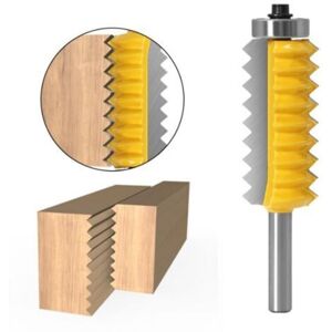 MCBOSON 8 mm Shank Raised Panel Bits Finger Joint Glue Router Bit for Wood Tenon Woodworking Cone Tenon Milling Tenoning Machine MCBOSON 8 mm Shank Raised Panel Bits Finger Joint Glue Router Bit for Wood Tenon Woodworking Cone Tenon Milling Tenoning Machine