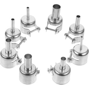 TEHTUY 8-piece heat gun nozzle kit for 850 hot air soldering station, repair tool accessory TEHTUY 8-piece heat gun nozzle kit for 850 hot air soldering station, repair tool accessory