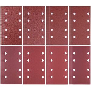 TINOR 80 Sanding Sheets for Sander, 93 x 185 mm Sanding Sheets Sander Sandpaper, Sandpaper for Mouse Sander for Bosch Multi-Sander Sanders, Grains TINOR 80 Sanding Sheets for Sander, 93 x 185 mm Sanding Sheets Sander Sandpaper, Sandpaper for Mouse Sander for Bosch Multi-Sander Sanders, Grains