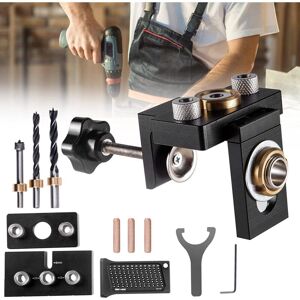 GOTRAYS 8/10/15mm Drilling Jig, Aomdom 3in1 Wood Dowel Drill Guide Kit with Positioning Clip Adjustable Drill Guide Locator and a Scale GOTRAYS 8/10/15mm Drilling Jig, Aomdom 3in1 Wood Dowel Drill Guide Kit with Positioning Clip Adjustable Drill Guide Locator and a Scale
