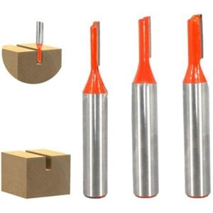 MCBOSON 8mm Shank Straight Router Bit, Groove Milling Cutter, Router Milling Accessories, Woodworking Tool, Milling Drill Bits for Woodworking, Cutting MCBOSON 8mm Shank Straight Router Bit, Groove Milling Cutter, Router Milling Accessories, Woodworking Tool, Milling Drill Bits for Woodworking, Cutting