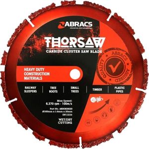 Abracs - ABDCB30020 300mm x 20mm Thorsaw Carbide tip Blade Abracs - ABDCB30020 300mm x 20mm Thorsaw Carbide tip Blade