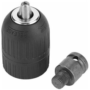 AIPERQ Adapter - 2-13mm 1/2-20UNF Keyless Drill Chuck with 1/2 Chuck Adapter for Impact Wrench Conversion AIPERQ Adapter - 2-13mm 1/2-20UNF Keyless Drill Chuck with 1/2 Chuck Adapter for Impact Wrench Conversion