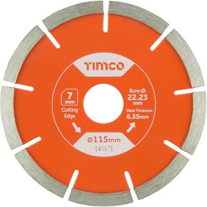 ADDAX TIMCO General Purpose Mortar Raking Diamond Blade - 115 x 22.2 ADDAX TIMCO General Purpose Mortar Raking Diamond Blade - 115 x 22.2