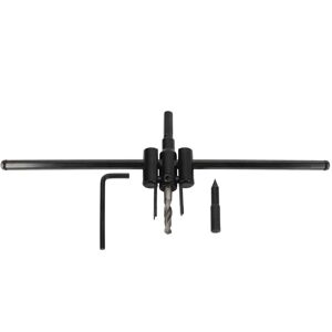 TLILY Adjustable 40-300Mm Metal Wood Circle Hole Cutter Drywall Drill Bit Saw Round Cutting Diy Tool Set TLILY Adjustable 40-300Mm Metal Wood Circle Hole Cutter Drywall Drill Bit Saw Round Cutting Diy Tool Set