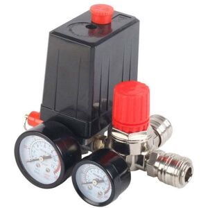 TEHTUY Air compressor air pump parts, European regulator bracket assembly, air pressure switch assembly TEHTUY Air compressor air pump parts, European regulator bracket assembly, air pressure switch assembly