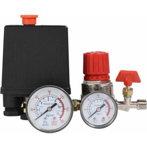 KZQ Air Compressor, Compressor Pressure Switch 12 Bar, Air Compressor Pressure Gauge, Pressure Valve Switch for Reduction Switch Control Valve Regulator KZQ Air Compressor, Compressor Pressure Switch 12 Bar, Air Compressor Pressure Gauge, Pressure Valve Switch for Reduction Switch Control Valve Regulator