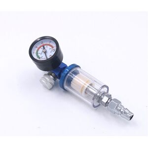 MEMKEY Spray air regulator for air compressor gun + oil separator, filter, water separator with nozzle, paint spray gun accessories (G1/4) MEMKEY Spray air regulator for air compressor gun + oil separator, filter, water separator with nozzle, paint spray gun accessories (G1/4)