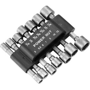 Alwaysh - 14 Pieces Hex Socket Nut Wrench Adapter, Screwdriver Insert, Bit Socket Set, Hex Socket Nuts for Magnetic Screwdriver Hex Bits Alwaysh - 14 Pieces Hex Socket Nut Wrench Adapter, Screwdriver Insert, Bit Socket Set, Hex Socket Nuts for Magnetic Screwdriver Hex Bits