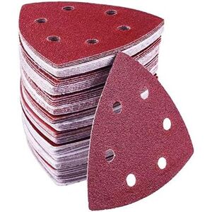 72 Pieces Delta Sanding Triangles - 6 Holes - 93 x 93 x 93 mm - Grits 40/60/80/120/180/240 - Sanding Triangle for Sanding and Polishing - Alwaysh 72 Pieces Delta Sanding Triangles - 6 Holes - 93 x 93 x 93 mm - Grits 40/60/80/120/180/240 - Sanding Triangle for Sanding and Polishing - Alwaysh