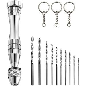 Alwaysh - Mini Hand Drill Bit Twist Milling Cutter With 10 Pcs Mini Twist Milling Cutter Drill Bit (0.8-3mm) For diy Drilling Hand Drill Metal Wood Alwaysh - Mini Hand Drill Bit Twist Milling Cutter With 10 Pcs Mini Twist Milling Cutter Drill Bit (0.8-3mm) For diy Drilling Hand Drill Metal Wood