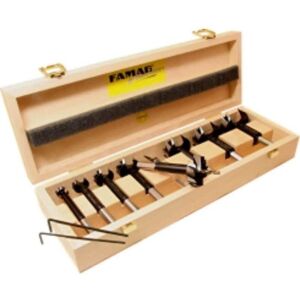 Famag - 7PCS Bormax 2.0 Prima Pilot Guided 15, 20, 25, 30, 35, 40, 50 mm, in Woode Famag - 7PCS Bormax 2.0 Prima Pilot Guided 15, 20, 25, 30, 35, 40, 50 mm, in Woode