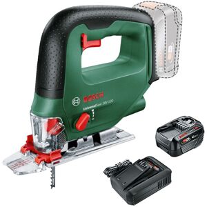 Bosch 0603011100 UniversalSaw 18v 18V-100 Cordless Jigsaw + 4AH Battery Kit Bosch 0603011100 UniversalSaw 18v 18V-100 Cordless Jigsaw + 4AH Battery Kit