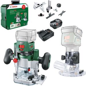 Bosch 06039D5002 18v Router AdvancedTrimRouter Combi Set Case + 4.0AH Battery Bosch 06039D5002 18v Router AdvancedTrimRouter Combi Set Case + 4.0AH Battery