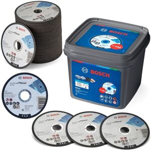 Bosch - 115mm Thin Slit Cutting Discs 1mm Wheel Metal Steel Stainless Sheet x100 Bosch - 115mm Thin Slit Cutting Discs 1mm Wheel Metal Steel Stainless Sheet x100
