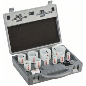 Bosch - pro 14 Piece Progressor Holesaw Set 2608584667 19mm 72mm hss Pilot Drills Bosch - pro 14 Piece Progressor Holesaw Set 2608584667 19mm 72mm hss Pilot Drills