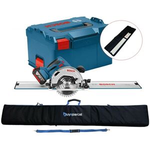 Bosch 18v GKS 18V-57 G 165mm Cordless Circular Saw Lboxx 0.8m Guide Rail + Bag Bosch 18v GKS 18V-57 G 165mm Cordless Circular Saw Lboxx 0.8m Guide Rail + Bag