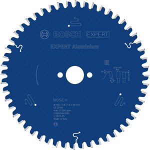 Blade Of Circular Saw 165X20 Mm Z 52 Boschexpert For Alu Blade Of Circular Saw 165X20 Mm Z 52 Boschexpert For Alu